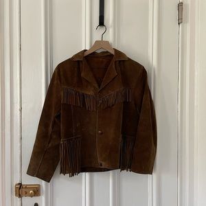 Vintage Suede Western Jacket